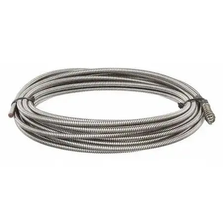Ridgid 56797 drain cleaning cable 5/16 inch diameter 35 feet steel drum cable with drop head auger
