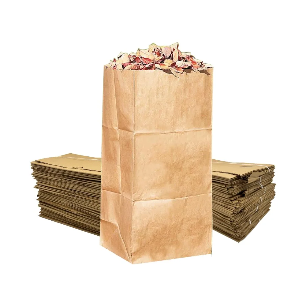  Rocky Mountain Goods 30 Gallon Brown Paper Yard Waste Bags 5 Pack — product photo