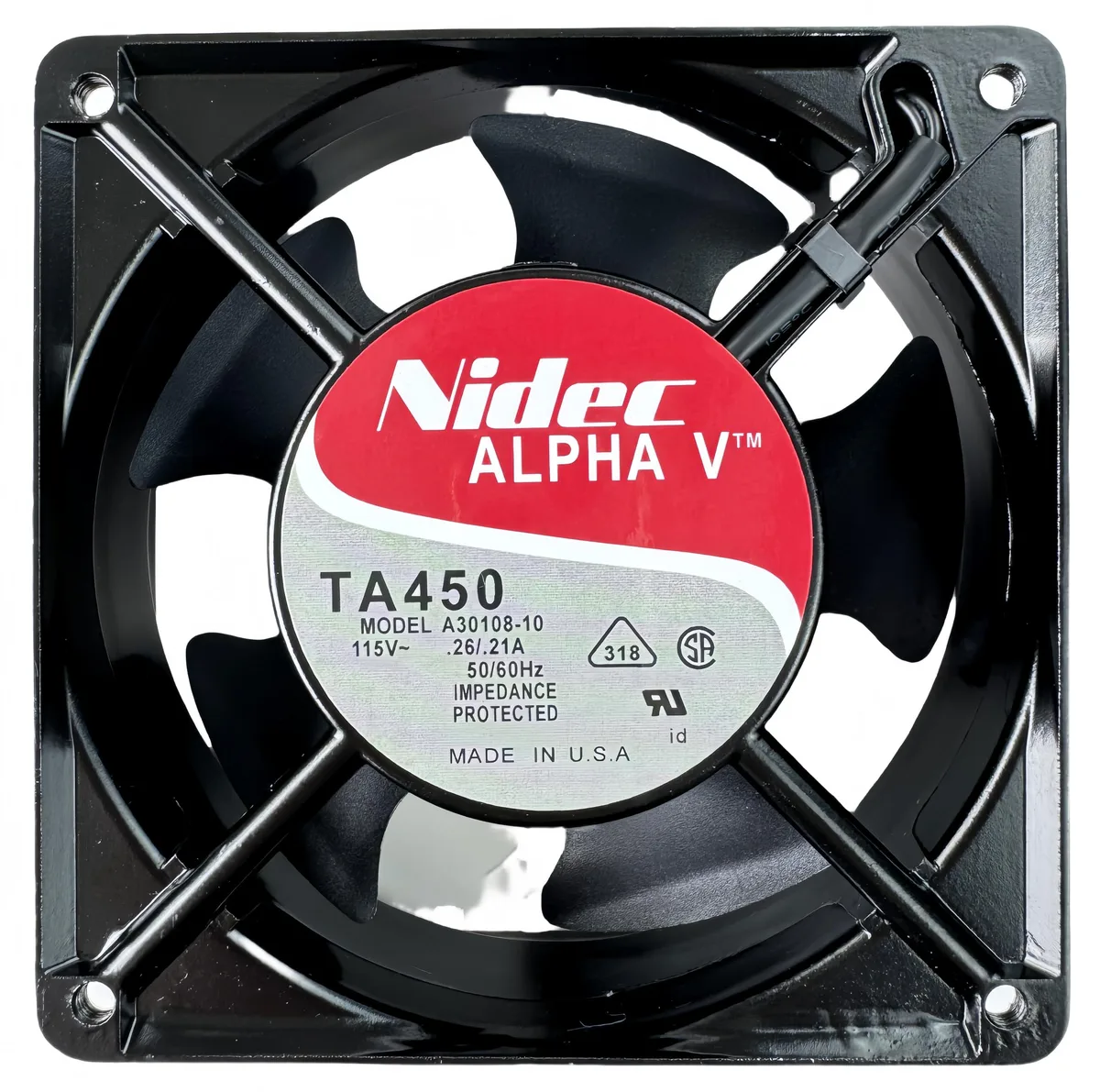 Vszerda Vszerda TA450 115V 120x120x38mm case fan — product photo