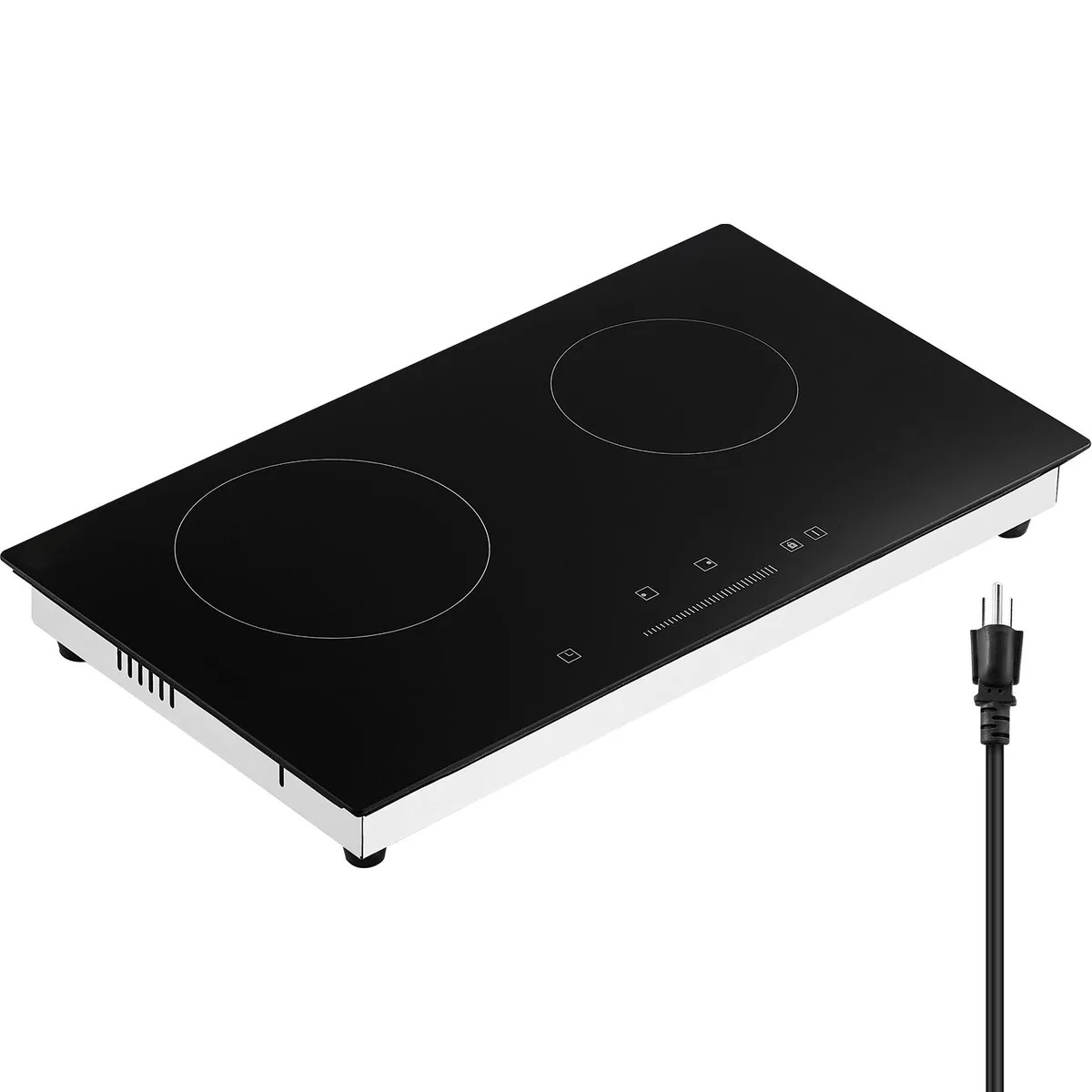 VEVOR VEVOR 24 inch 2 Burner Built-in Electric Cooktop 1800W — product photo