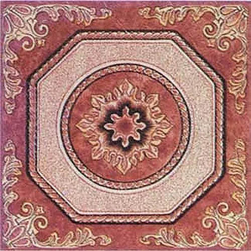 Pink vinyl self-adhesive floor tiles 12x12 inches 20 pieces