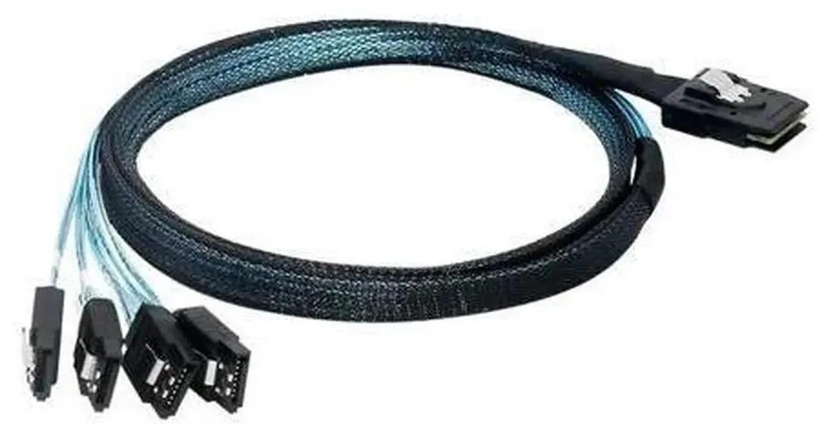 SMUGDESK SMUGDESK SFF-8087 Mini SAS to 4 SATA3 Breakout Cable — product photo
