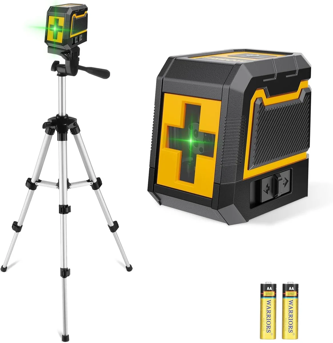  Duratech x6-b2 Green Cross Line Leveling Laser 82ft Tripod IP54 0.662kg — product photo
