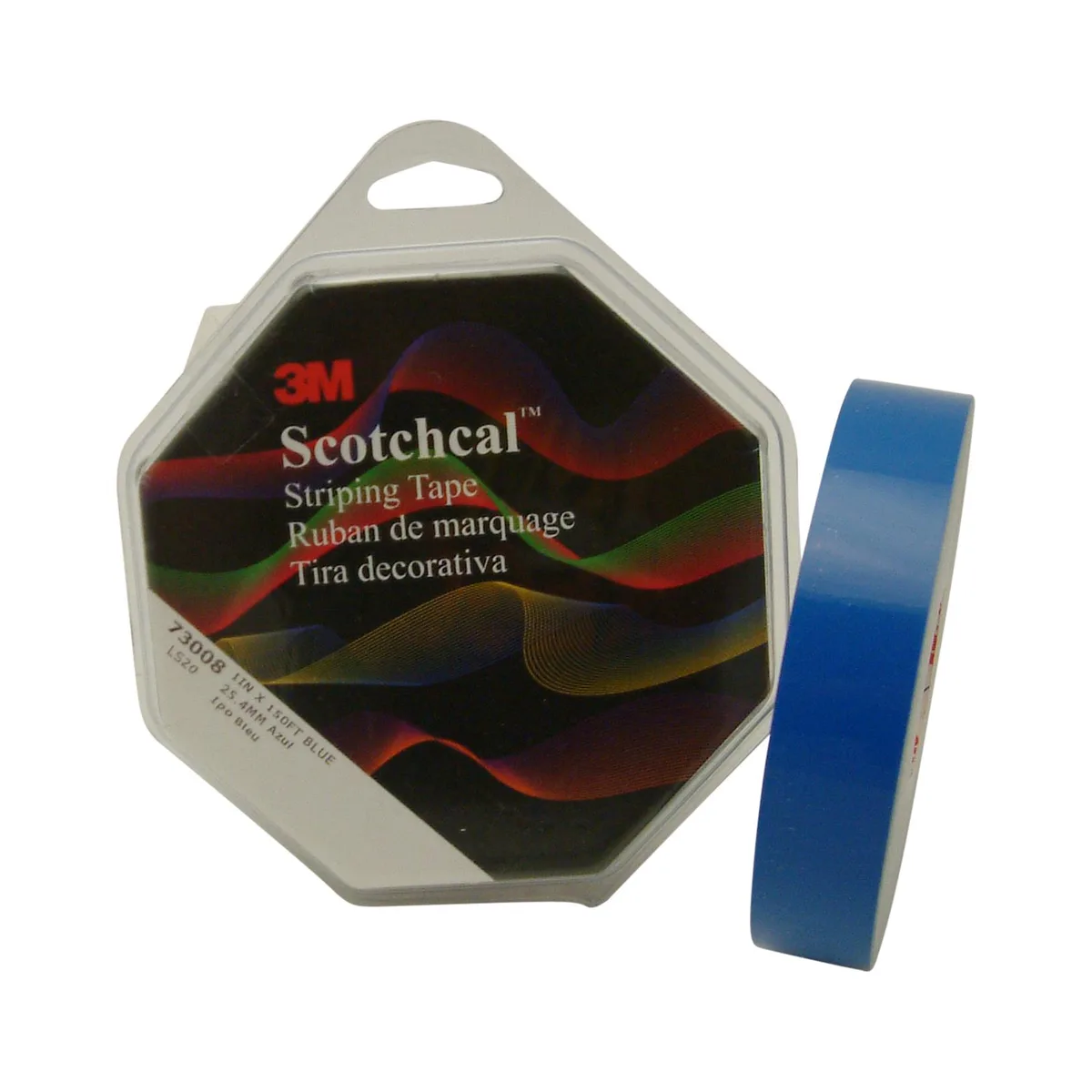 3M 3M Scotchcal Striping Tape Blue 1 in 50 yds — product photo