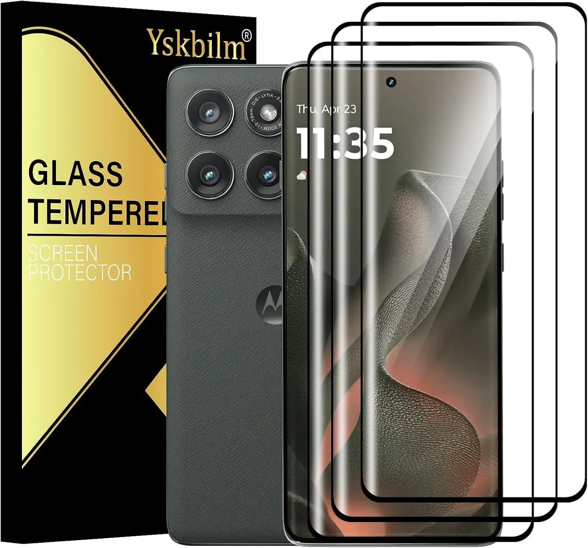 NuoTo NuoTo 3 Pack Screen Protector Edge 2025 60 Fusion 60 Pro — product photo