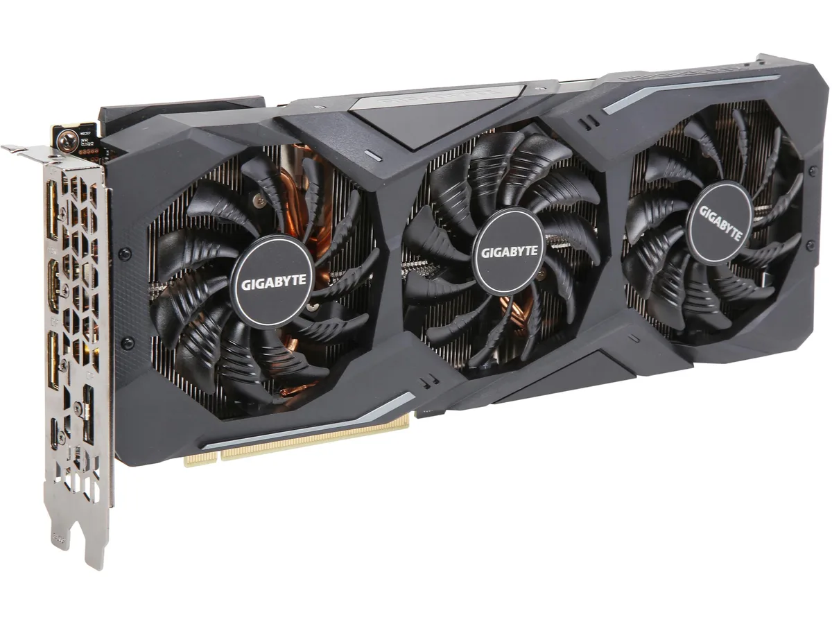 GIGABYTE GIGABYTE GV-N2080WF3-8GC GeForce RTX 2080 graphics card — product photo