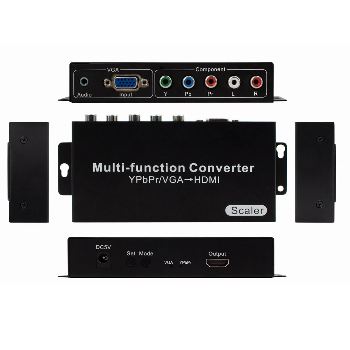 Vszerda Vszerda YPbPr VGA to HDMI converter with 3.5mm audio — product photo