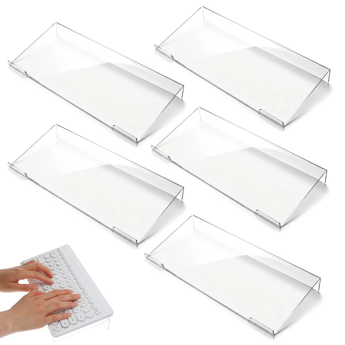 Keychron 5457IAOV2590 Acrylic Keyboard Stand 11.8x5.1" 78 Keys 5 Pcs — product photo