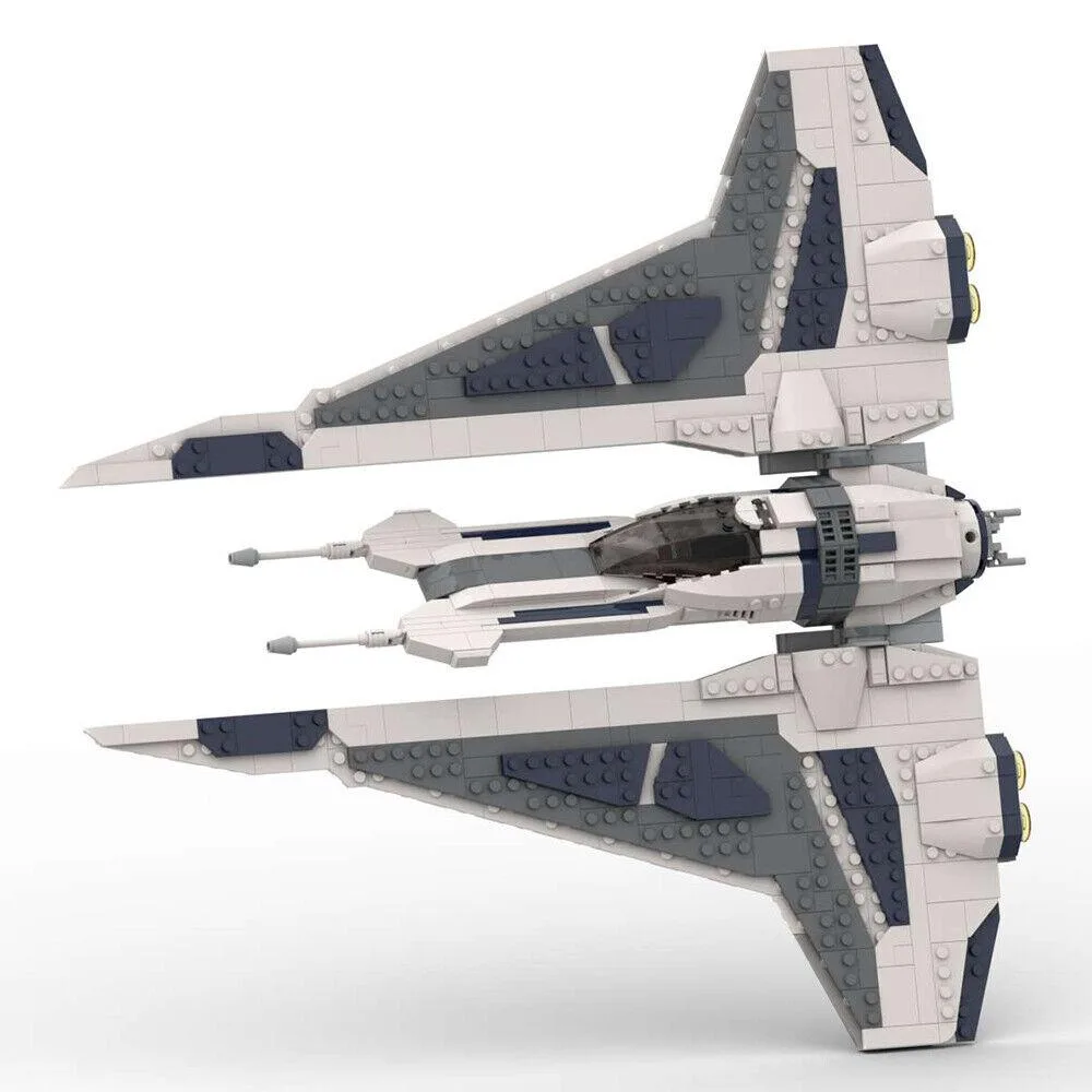 ZITIANYOUBUILD ZITIANYOUBUILD MOC-143184 Kom'rk-class Fighter Transport 888 Pieces Building Set — product photo