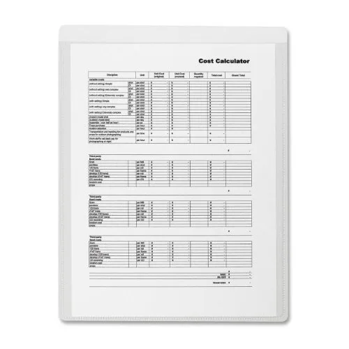 Business Plus Business Plus 16466 literature holder 8-1/2"x11" 50 per box — product photo