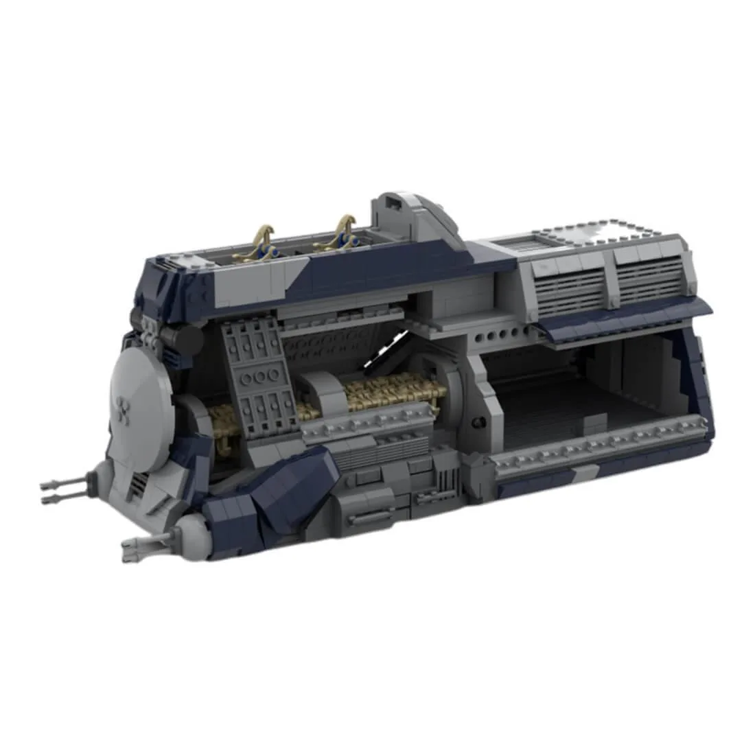 ZITIANYOUBUILD ZITIANYOUBUILD MOC-106325 Tech Multi-troop transporters 1866 Parts — product photo