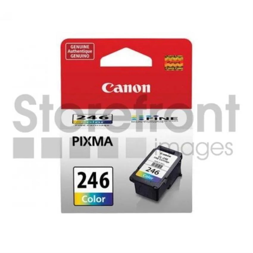 Canon CL-246 color ink cartridge in sealed packaging