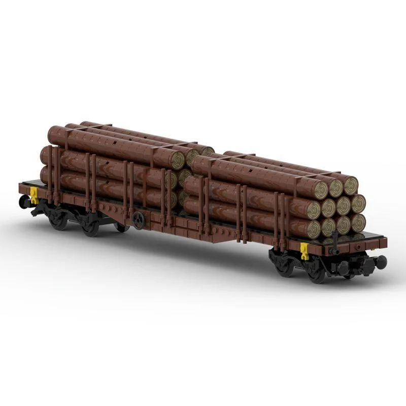 ZITIANYOUBUILD ZITIANYOUBUILD MOC-132919 4-axle Stake Wagon 824 Parts — product photo