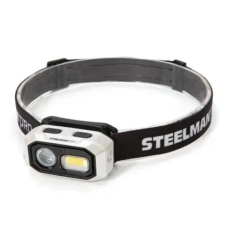 Steelman Steelman 60739 300 Lumen Motion-Activated Rechargeable LED Headlamp — product photo