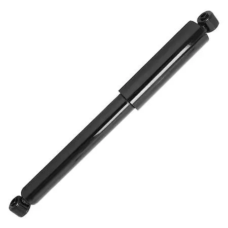Unity 251400 rear shock absorber, silver metal cylinder with mounting hardware