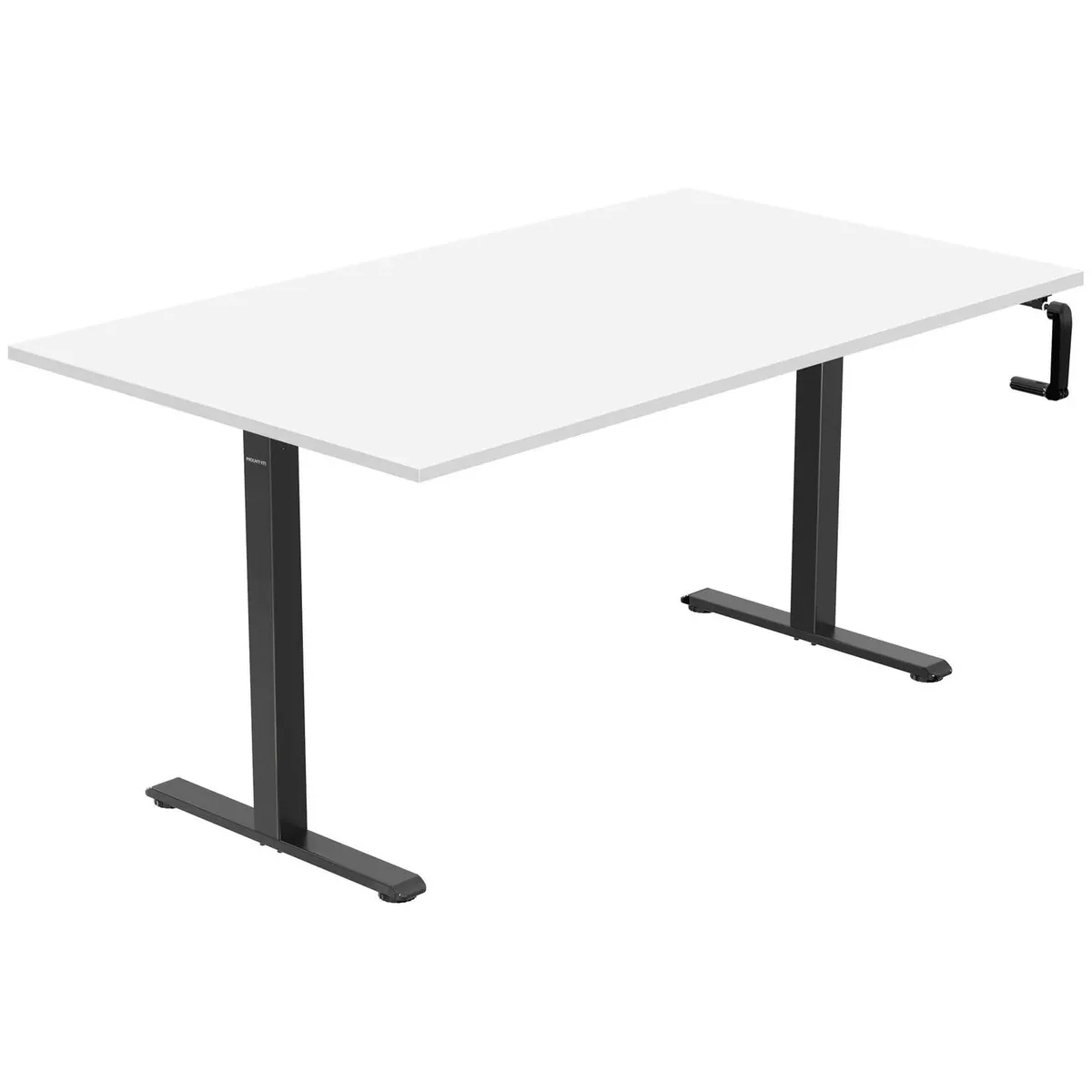 Mount-It Mount-It Hand Crank Standing Desk 55" Black Base — product photo