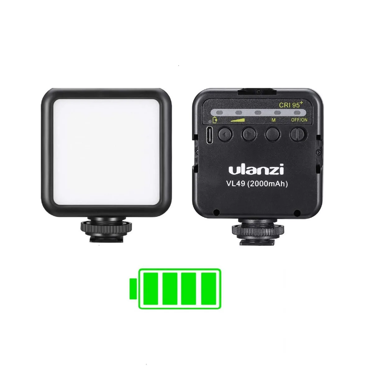 ULANZI VL-49 LED Video Light 2000mAh 5500K — product photo