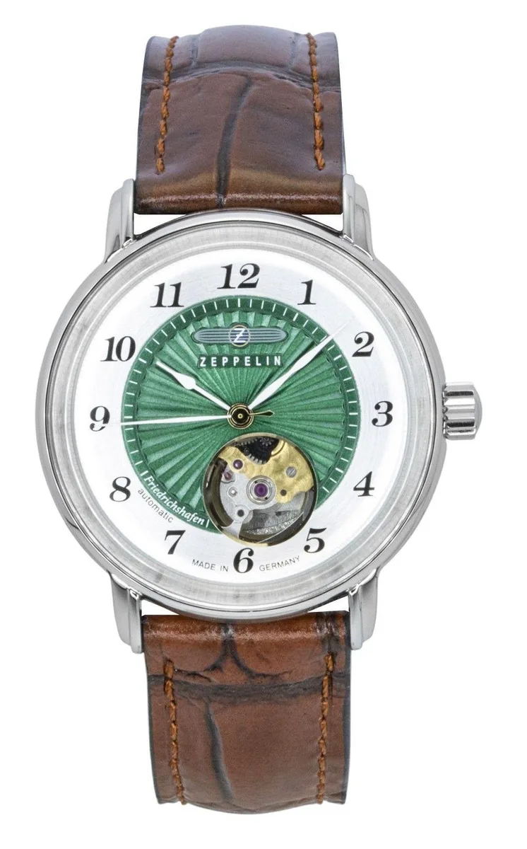 Graf Zeppelin Graf Zeppelin 85672 36 mm Green Dial Automatic Watch — product photo