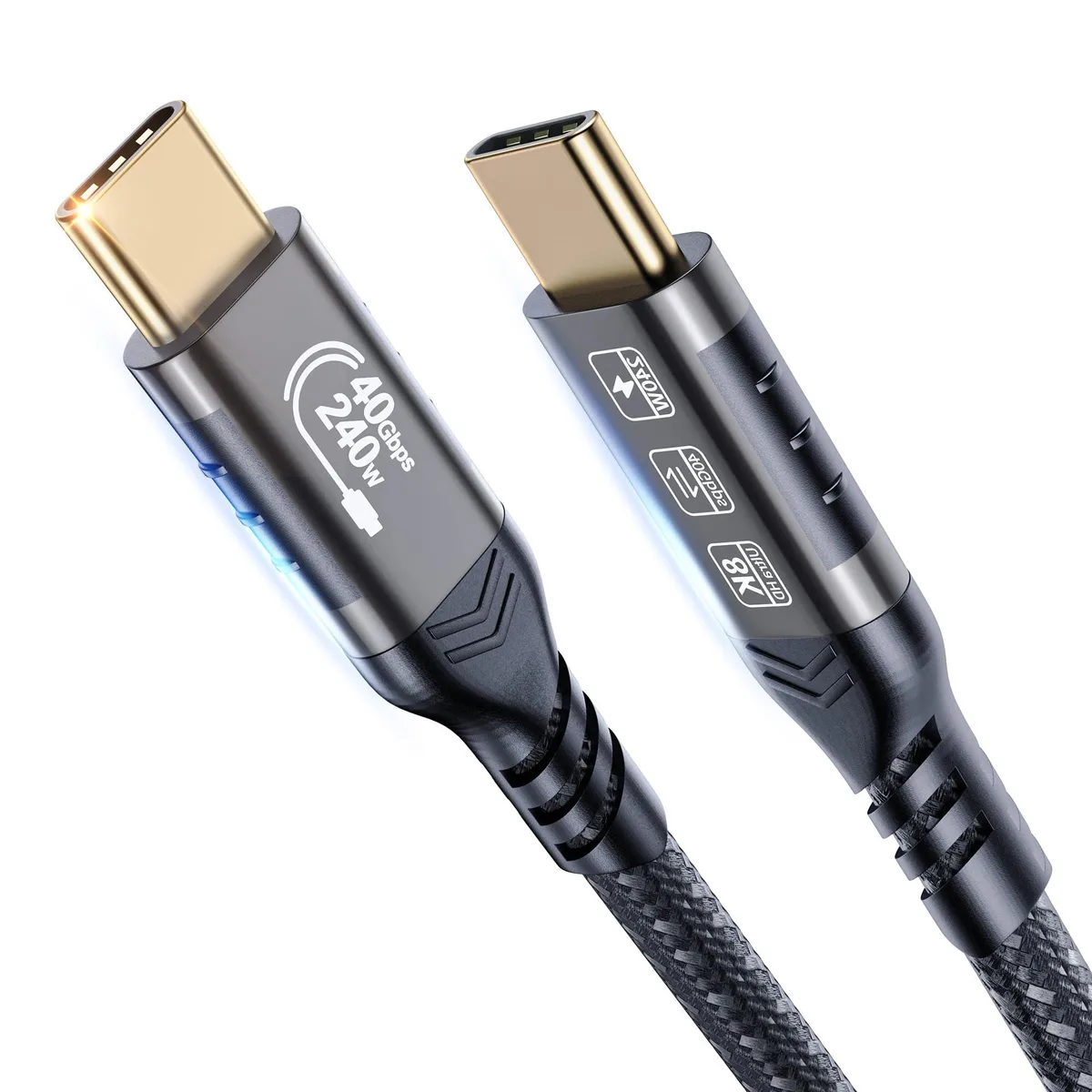 Vszerda Vszerda F0501 USB 4 cable 3.3 ft 40 Gbps 240W charging — product photo