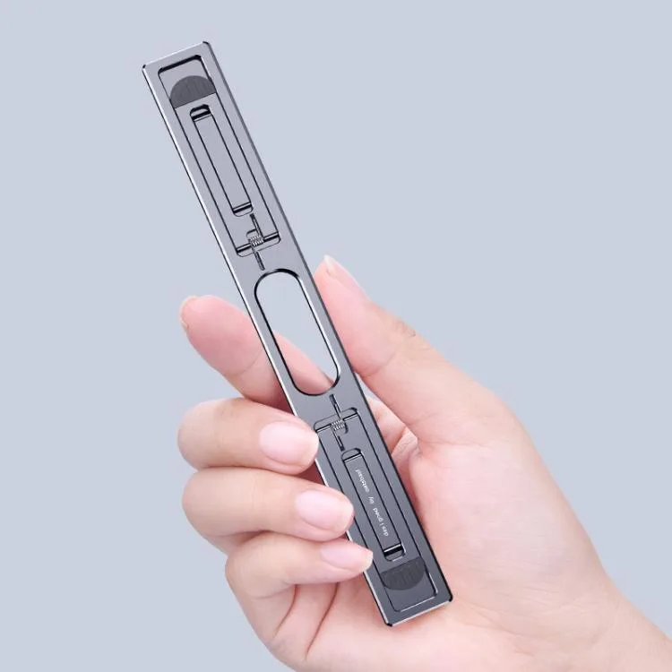 eForChina eForChina K01 Adjustable Aluminum Laptop Stand Gray — product photo