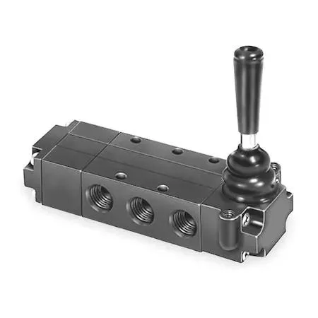 Parker Parker 521811000 4-way 1/4 in NPT manual air control valve — product photo