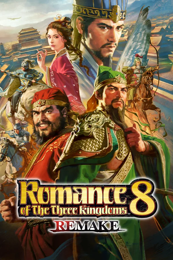 KOEI TECMO AMERICA CORP. KOEI TECMO AMERICA CORP. KT0104 ROMANCE OF THE THREE KINGDOMS 8 Remake downloadable game — product photo