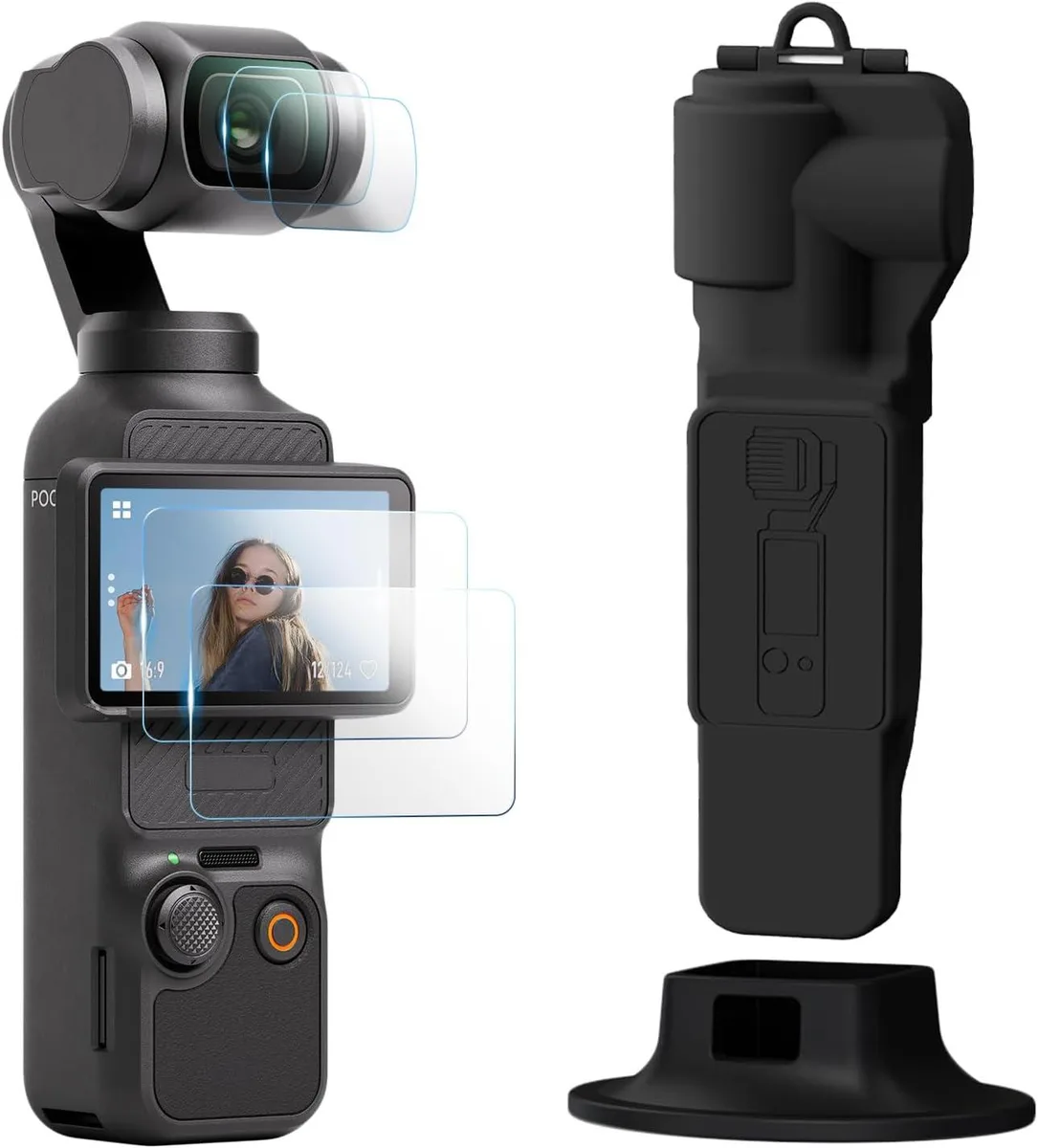 Werleo Werleo Protective Case for DJI Osmo Pocket 3 Creator Combo, Black — product photo