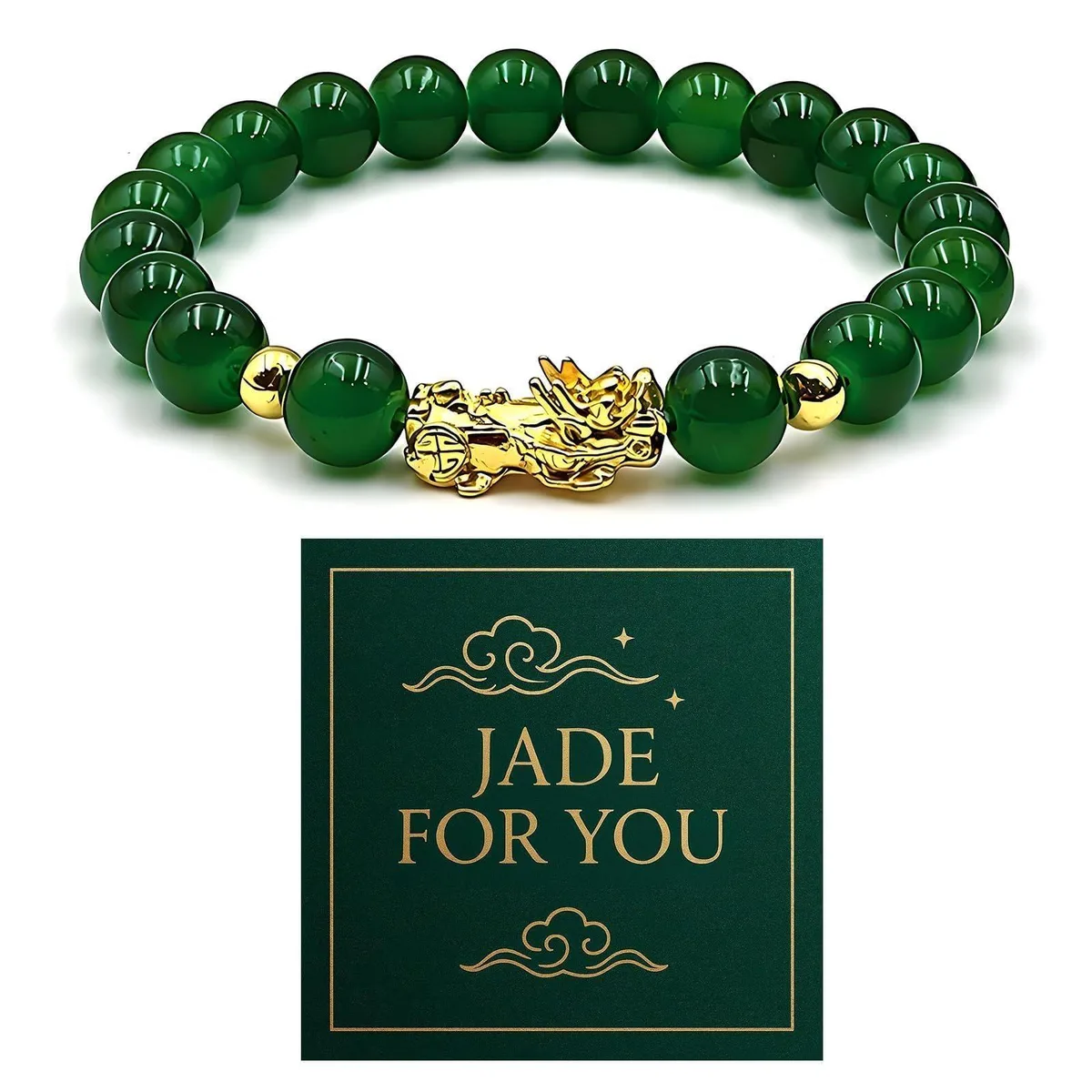 Green nephrite jade bangle bracelet, smooth polished finish, size large