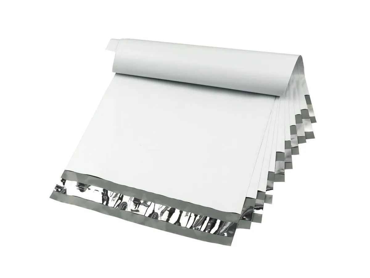 Autolizer Autolizer 50-Pack White Poly Mailers 12 x 15.5 in — product photo