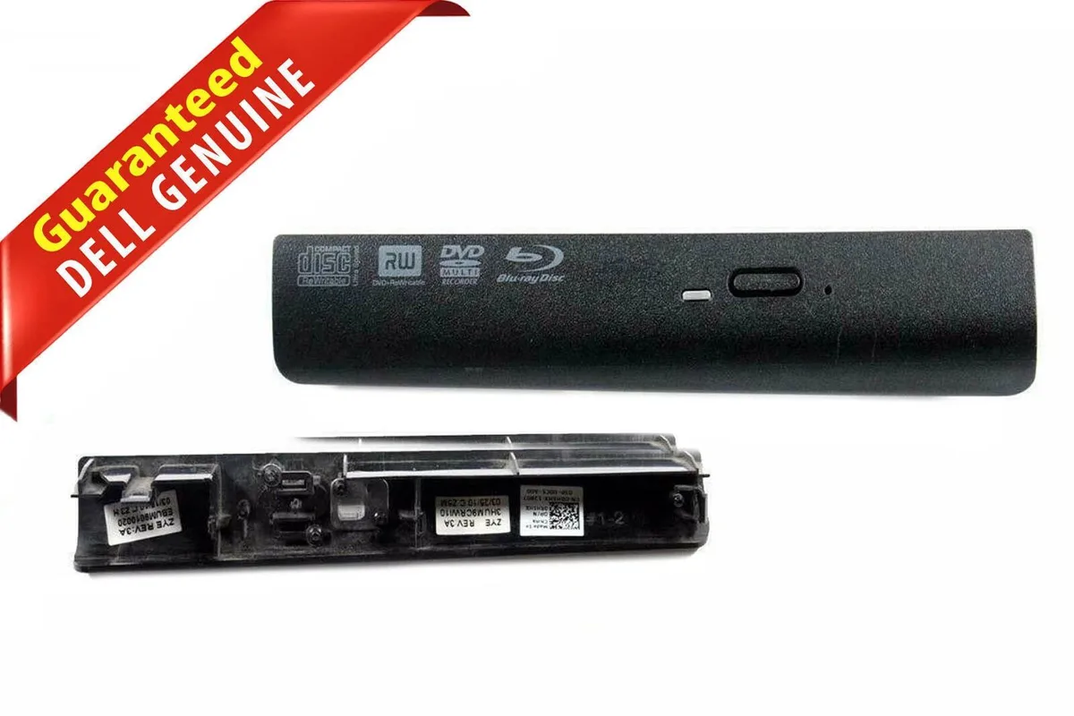 DELL DELL DW44J laptop replacement part Inspiron 17R N7010 DVD drive bezel RH5HX — product photo