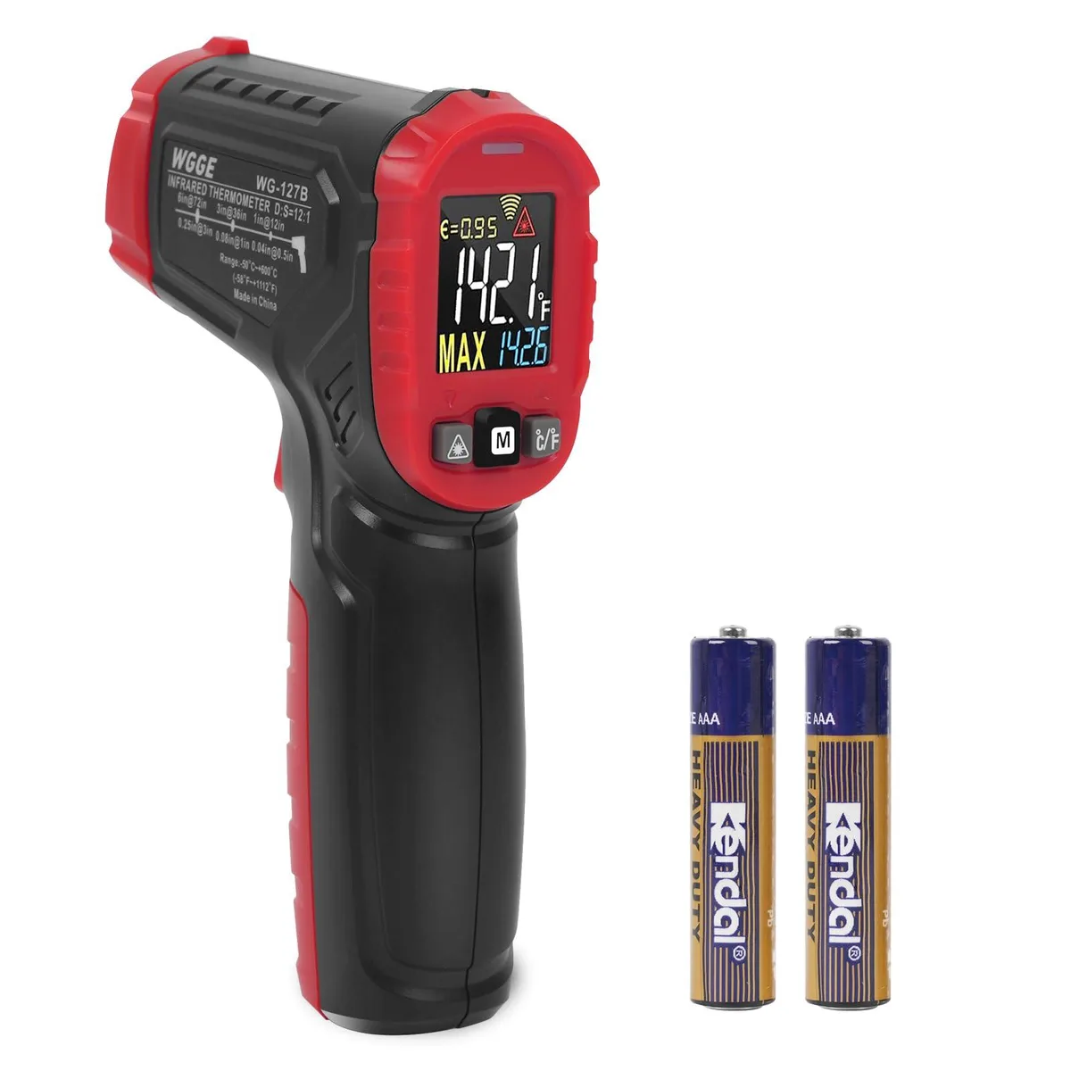  WGGE Infrared Thermometer Gun WG-127B — product photo