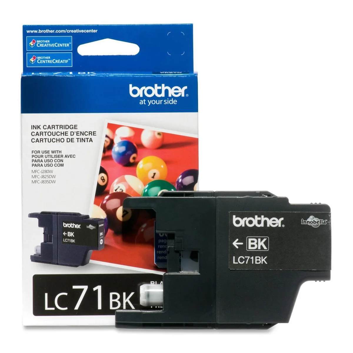 Brother Brother LC71BKS black ink cartridge 300 pages — product photo