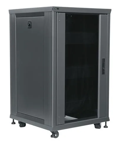 MIDDLE ATLANTIC PRODUCTS MIDDLE ATLANTIC PRODUCTS RCS-1824 18U 24 Inch Deep Residential Configured Rack System office furniture — product photo