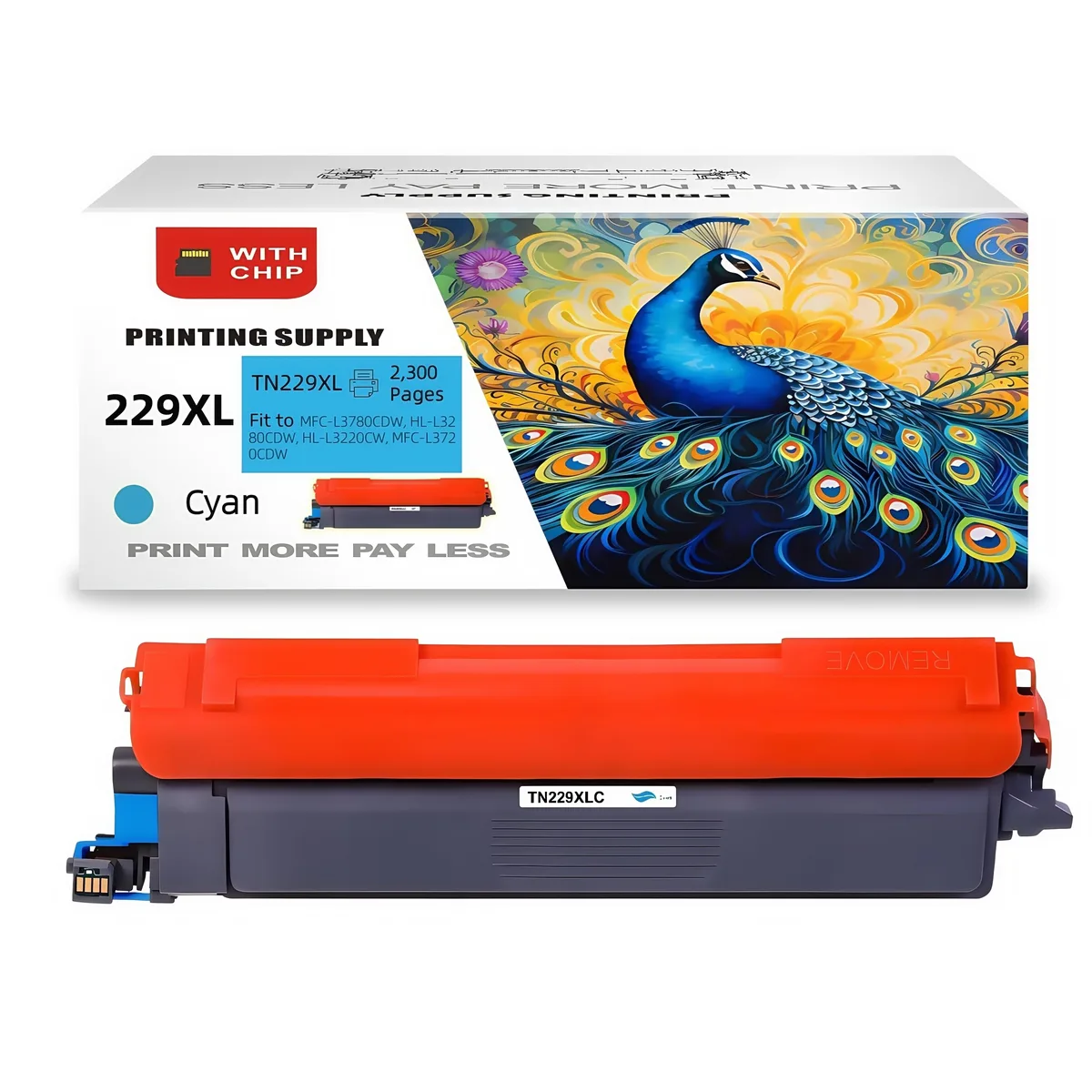 Aster Graphics Inc Aster Graphics Inc TN229XL Cyan Toner Cartridge — product photo