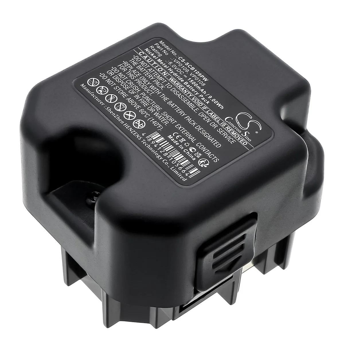 Estry Estry 6.0V 1500mAh Ni-MH Battery for SENCO VP0108 VP0109 — product photo
