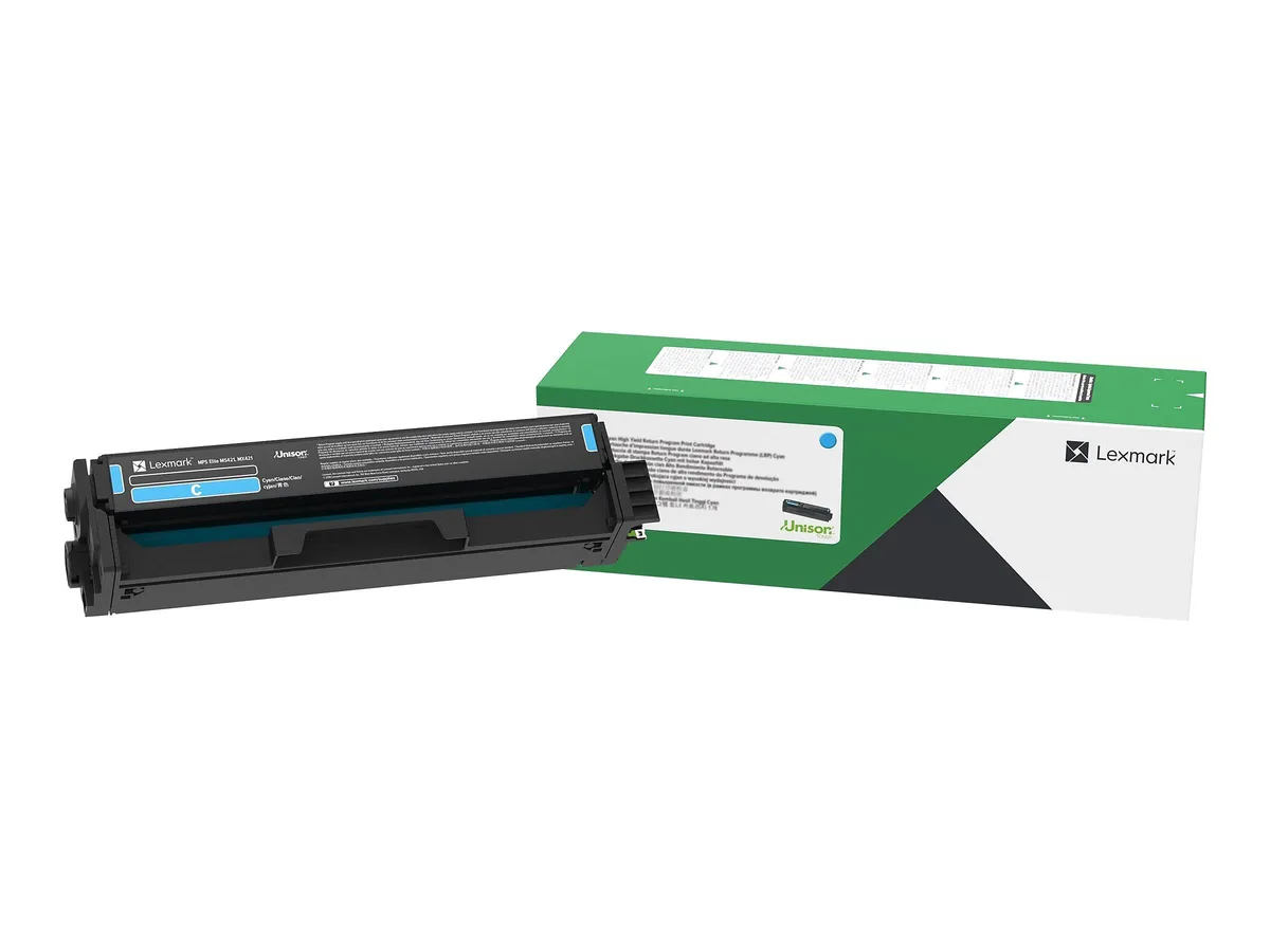 Lexmark Lexmark C3210C0 Cyan Toner Cartridge 1500 Pages — product photo