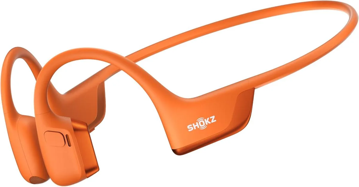 SHOKZ SHOKZ OpenRun Pro 2 Mini Orange bone conduction headphone — product photo