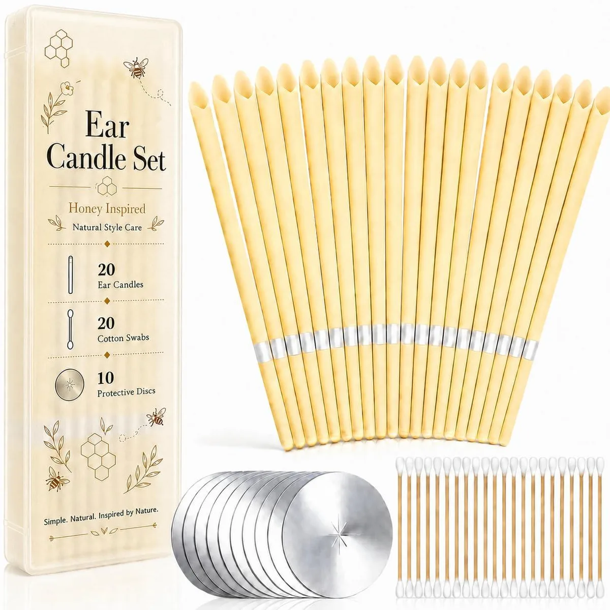 20-piece ear wax removal kit in C3 colour box