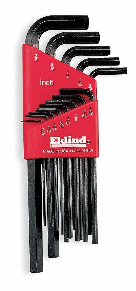 Eklind Eklind 11222 22 Piece Metric/SAE L-Shape Hex Key Set — product photo
