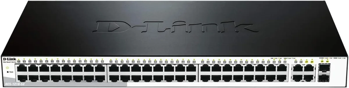 D-Link D-Link DES-1210-52 52-Port Fast Ethernet Web Smart Switch — product photo