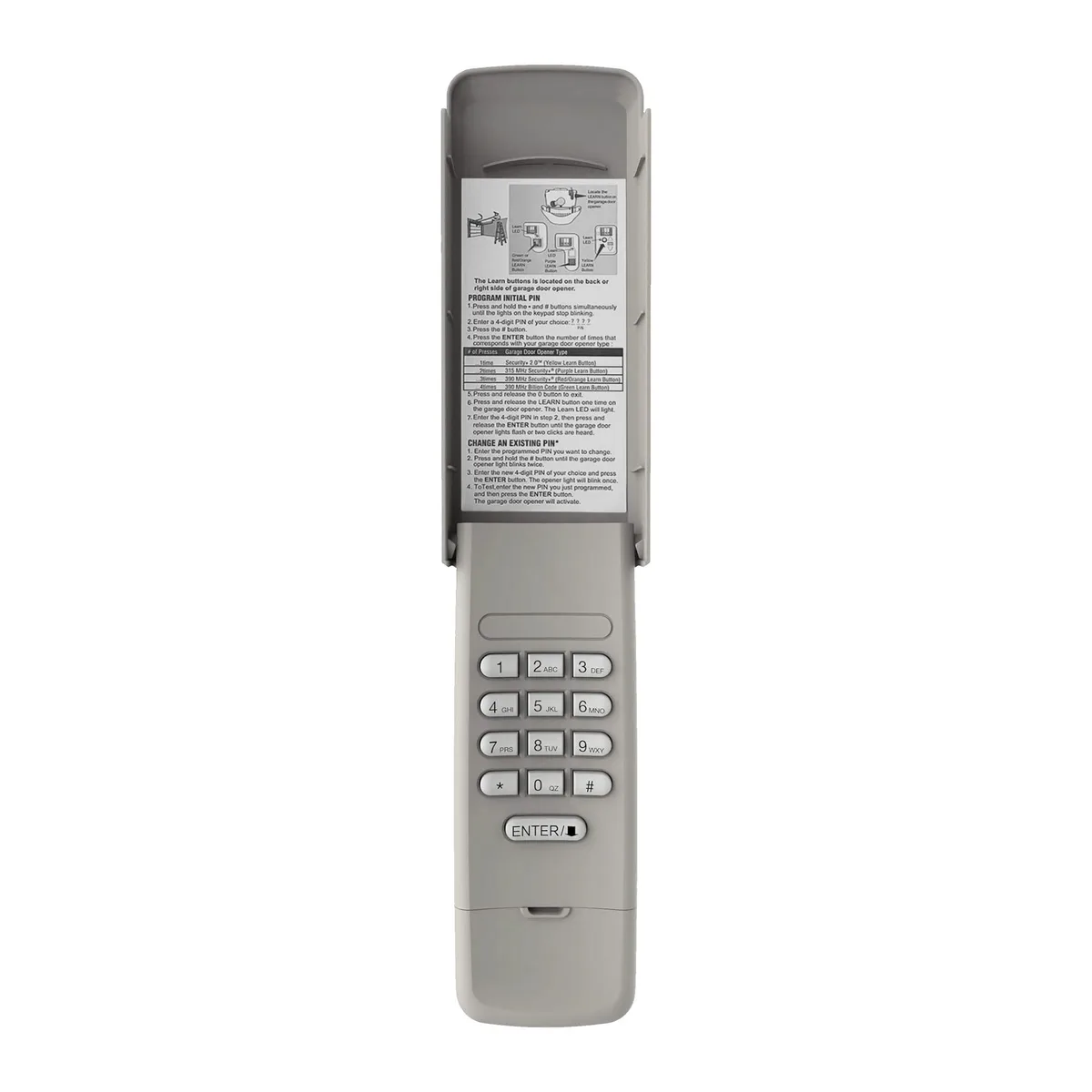  Sears Craftsman CMXZDCG440 Wireless Universal Garage Door Opener Keypad — product photo