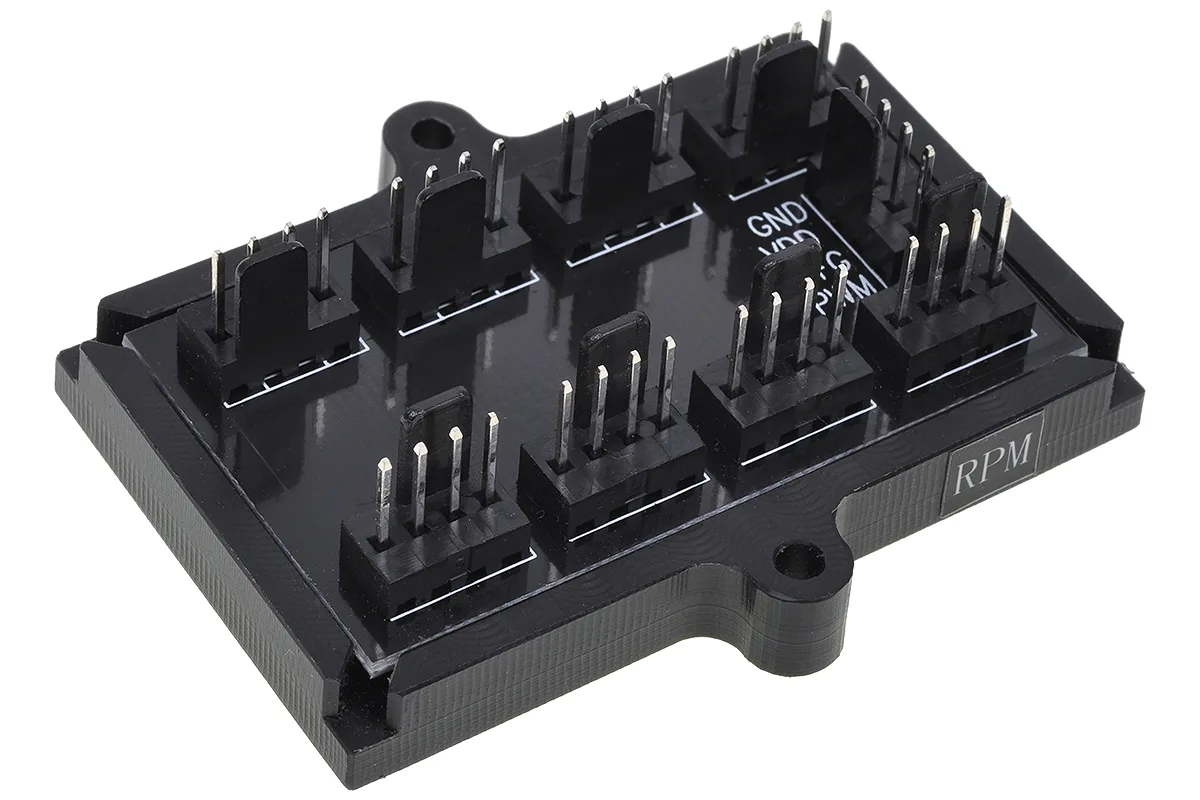 Phobya Phobya 81136 PWM Splitter PCB 1-to-8 case accessory — product photo