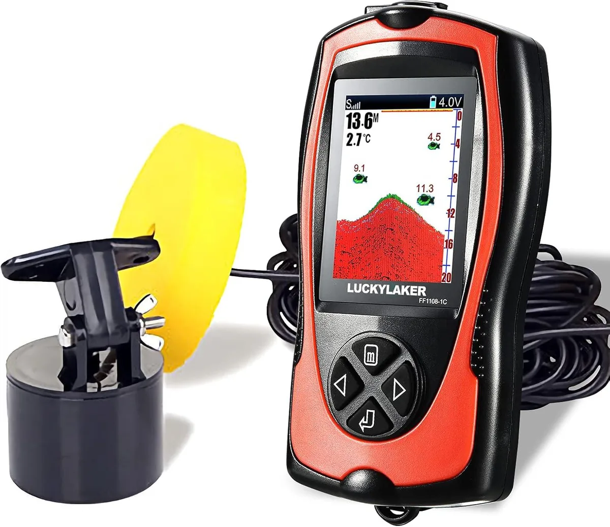 WUQ WUQ Portable Fish Finder 2.4 inch TFT LCD Sensor — product photo