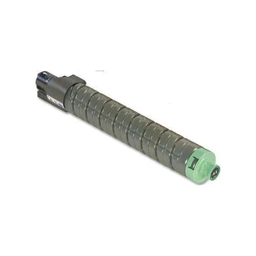 Black Ricoh toner cartridge in rectangular plastic housing