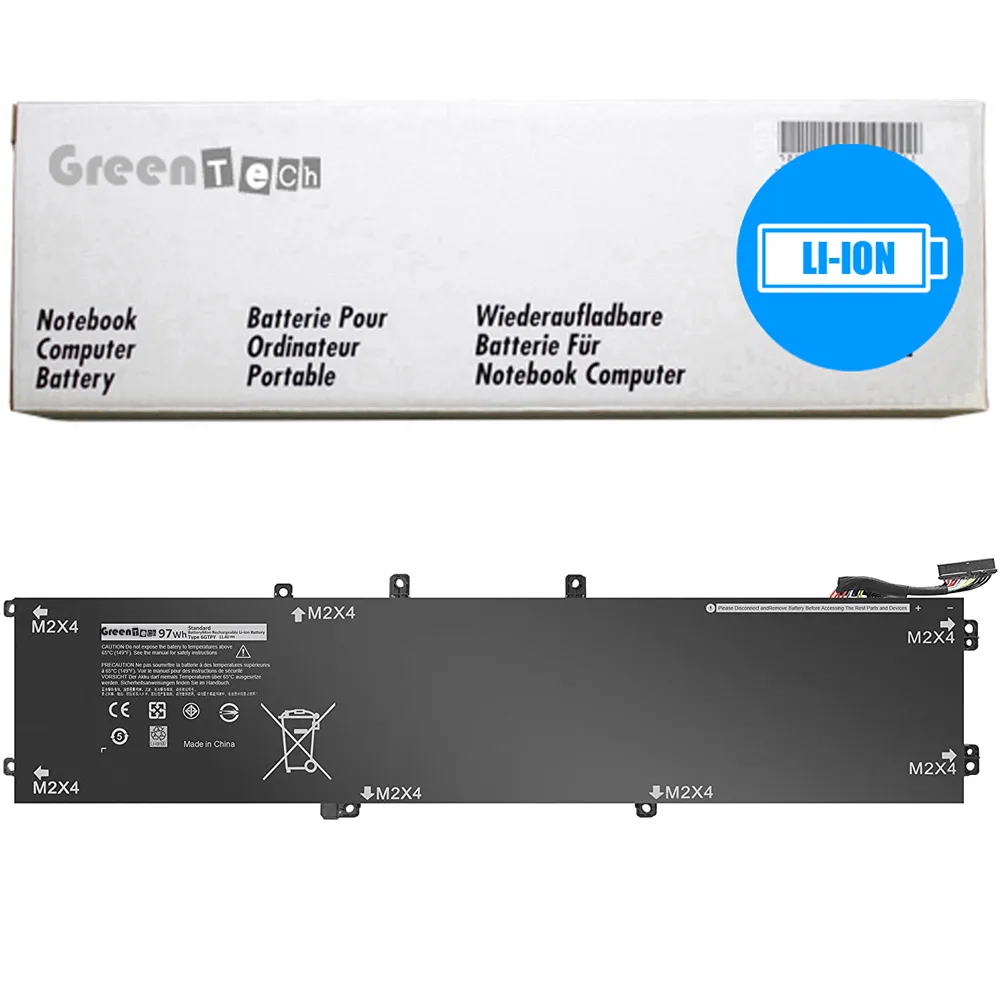 NShi NShi 6GTPY 11.4V 97Whr 6 Cell laptop battery for Dell XPS 9560 9570 Precision 5520 5530 5540 — product photo
