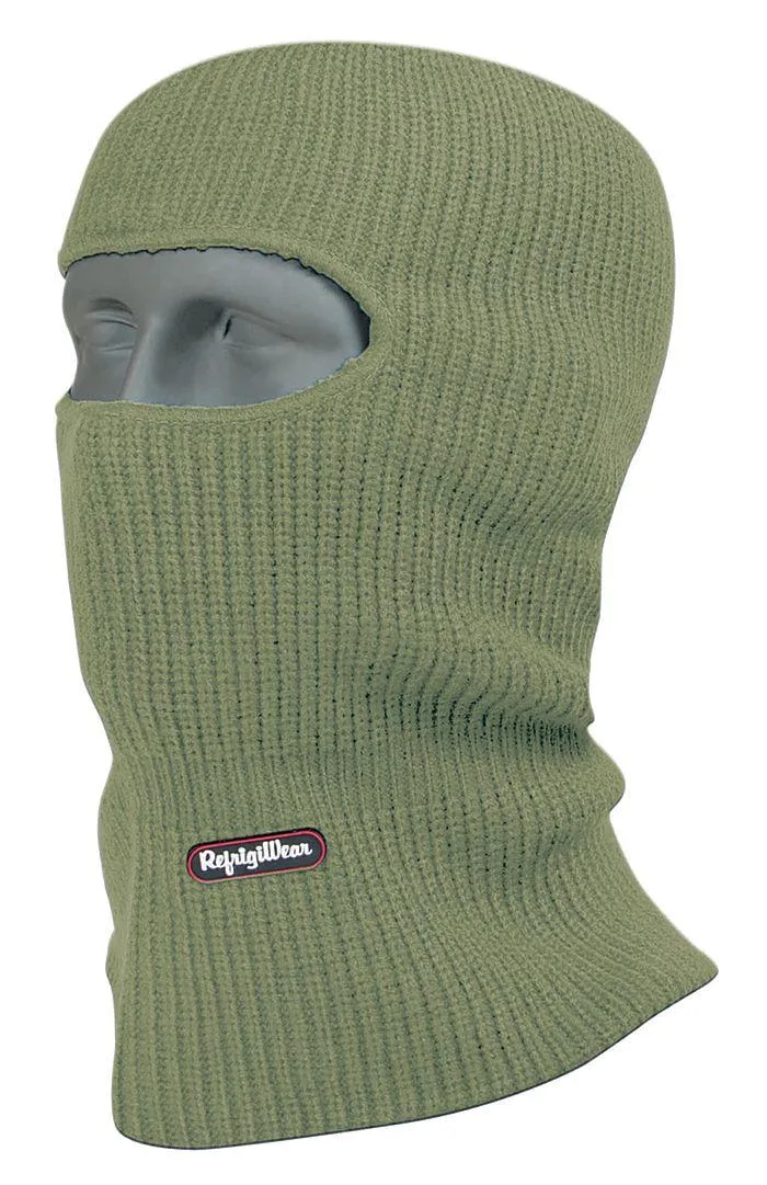 Refrigiwear Refrigiwear Double Layer Acrylic Knit Balaclava Sage Green One Size — product photo