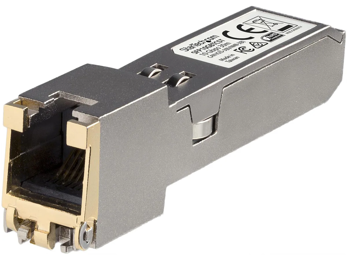STARTECH STARTECH SFP10GBTCST SFP transceiver 10GBASE-T 30m RJ-45 — product photo