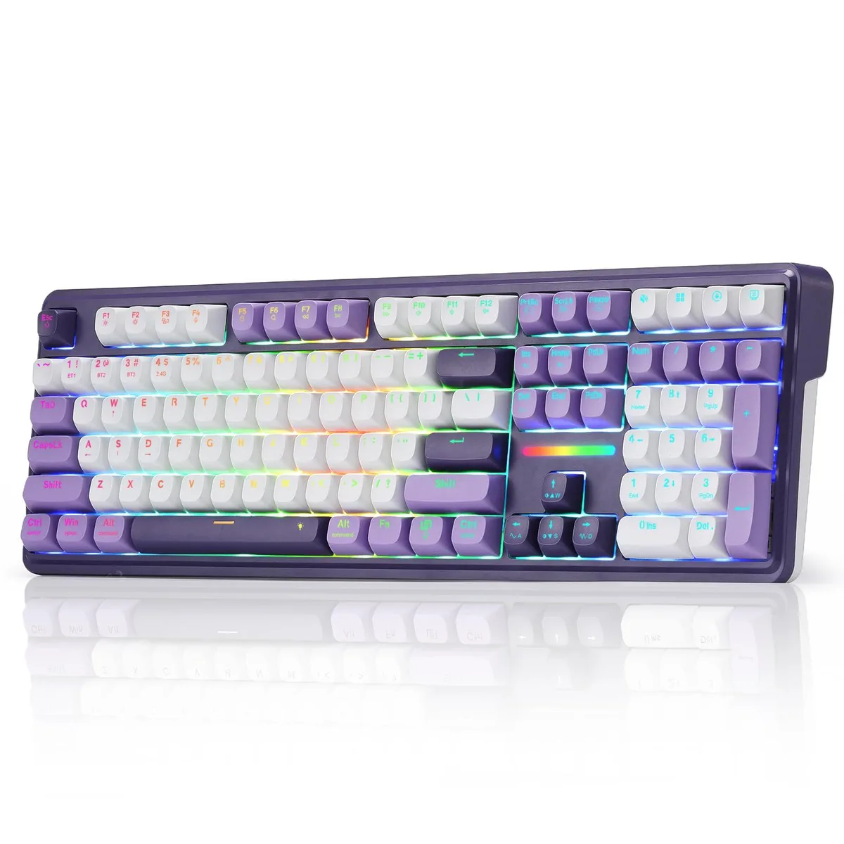  Redragon Antonium K745 PRO Wireless Gasket RGB Gaming Keyboard Mint Mambo Switch — product photo