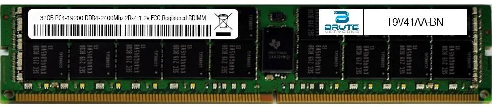 Brute Networks Brute Networks 32GB DDR4-2400 PC4-19200 2Rx4 1.2V Registered RDIMM — product photo