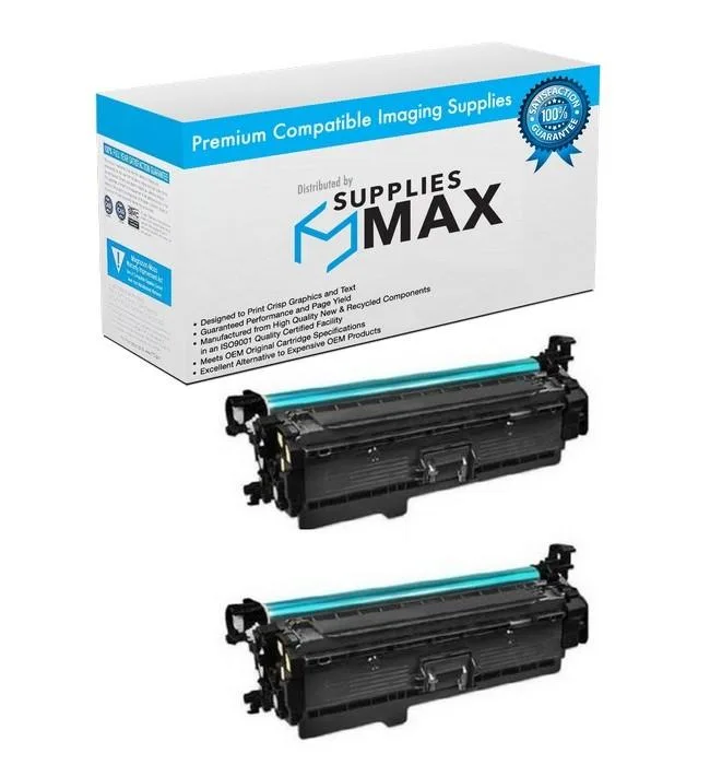 SuppliesMax SuppliesMax CF360XD Black Toner Cartridge 2-Pack 12500 Pages — product photo